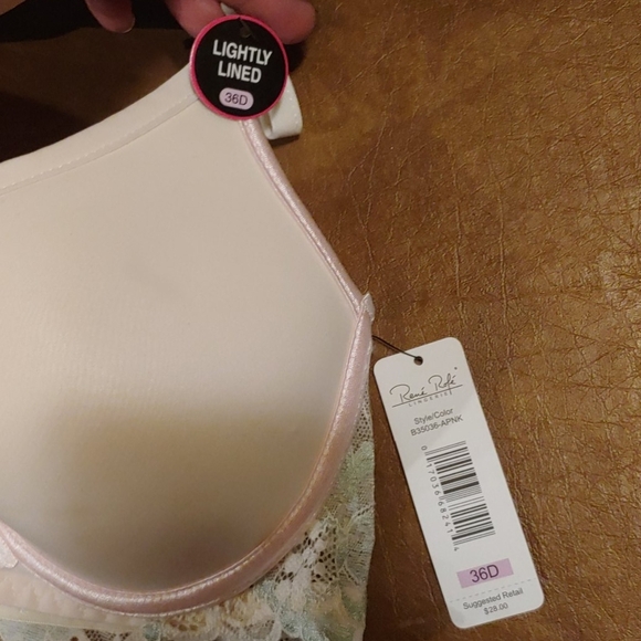NWT Set of 2 Rene Rofe bras size 36D - Picture 3 of 7